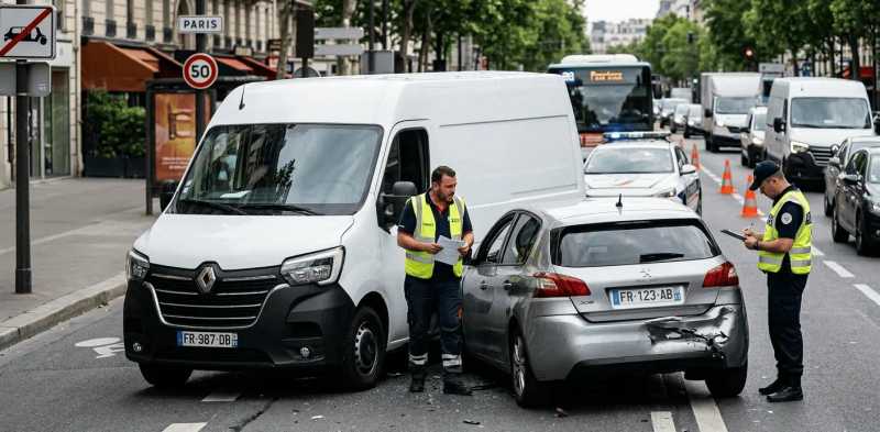 sinistre deux vehicules
